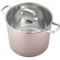 Βαθιά Κατσαρόλα Σε Rose Gold