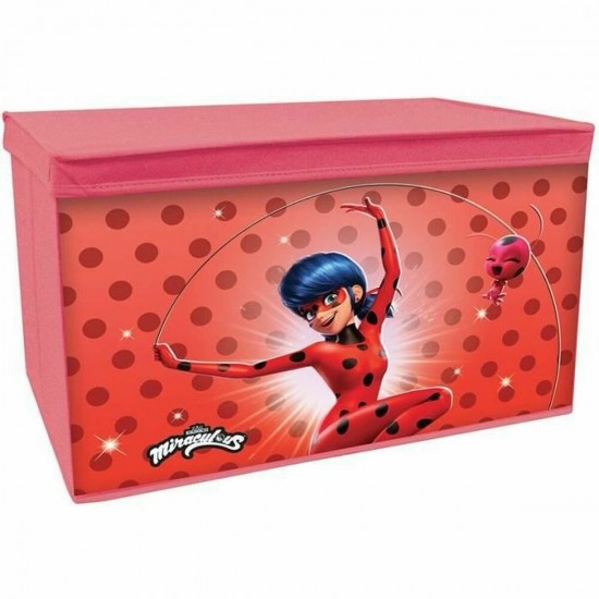 Κουτί Fun House Miraculous Κόκκινο 55,5 x 34,5 x 34 cm