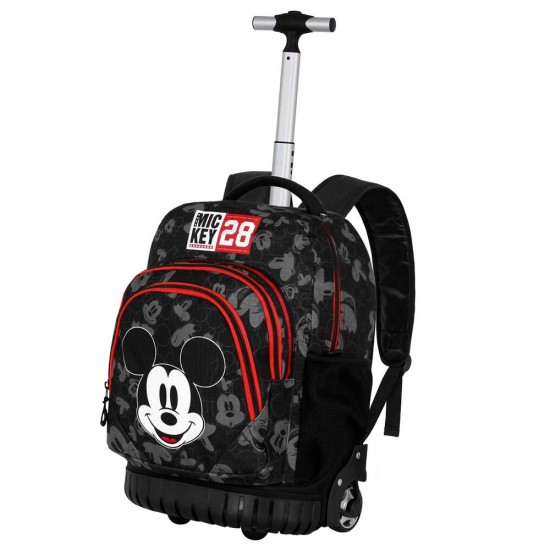 Σχολική Τσάντα Τρόλεϊ Mickey Mouse Classic Black